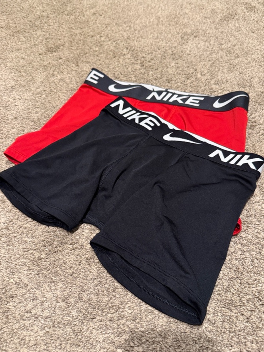 Nike Boxer Briefs - Black & Red